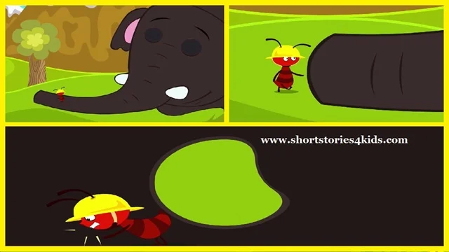 Elephant and the ant Story