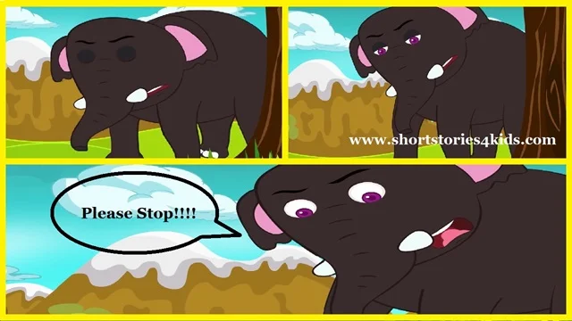 Elephant and the ant Story