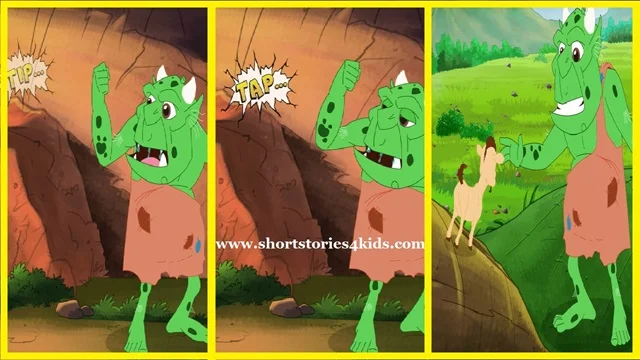 Three Billy Goats Gruff story